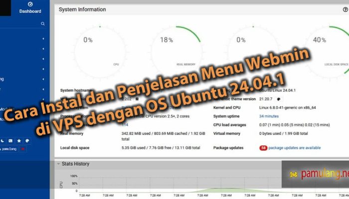 05. Cara Instal dan Kelola Server VPS Dengan OS Ubuntu 24.04.1 dengan Webmin | Belajar Proxmox VE Dengan PC Bekas